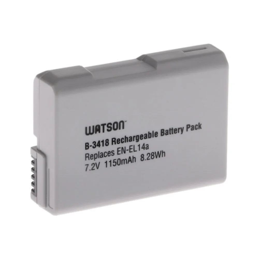 NWTS Gray Watson EN-EL14A Lithium-Ion Compatible Battery Pack (7.2V, 1150mAh)